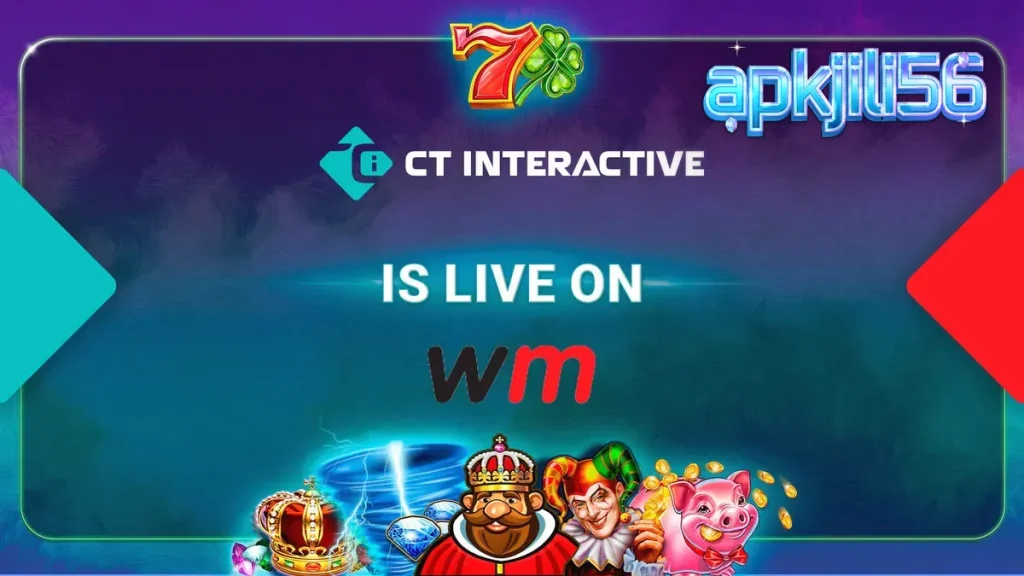 Tampilan antarmuka permainan slot digital yang modern dan penuh warna